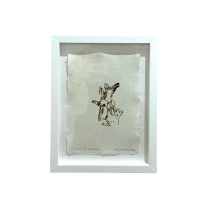 MORNING PAGES - Monotypes Originals FRAMED